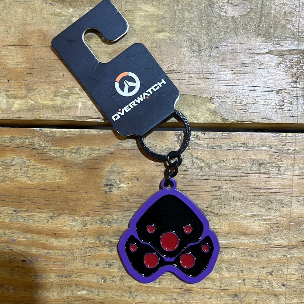 Overwatch Widowmaker Logo Metal
Keychain Key Ring Blizzard